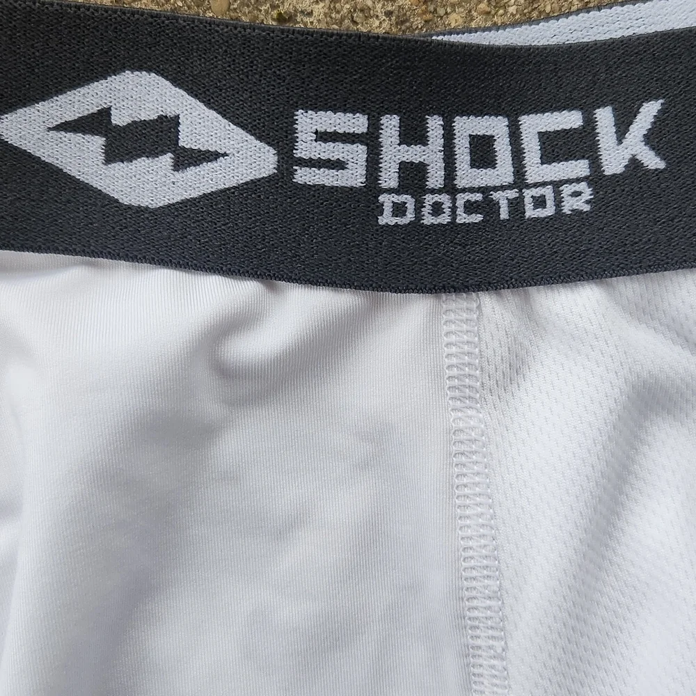 Men's Shock Doctor Core Compression Short with Cup Pocket Boxer Brief